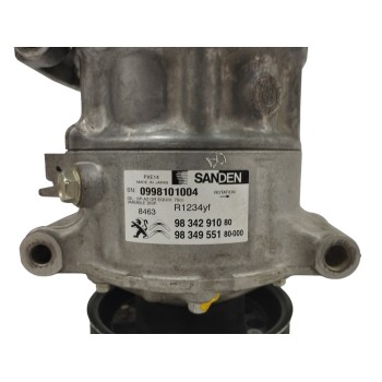 Recambio de compresor aire acondicionado para peugeot 3008 gt line referencia OEM IAM 9834291080 9834955180 PXE14
