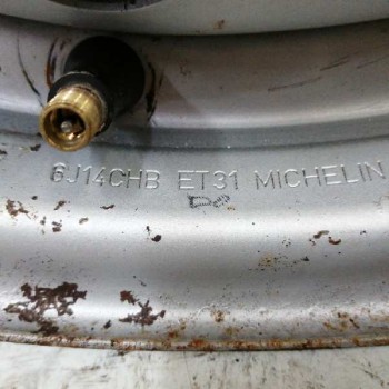 Recambio de llanta para citroën jumpy 1.9 diesel referencia OEM IAM  6J14CBH ET31 
