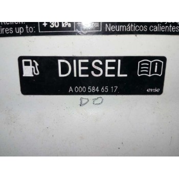 Recambio de tapa exterior combustible para mercedes-benz clase a (w169) a 180 cdi (169.007) referencia OEM IAM A0005846517  
