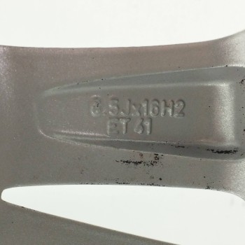 Recambio de llanta para saab 9-3 cabrio 1.8 cat referencia OEM IAM 12804095 6,5JX16H2 ET41 5H 5X110