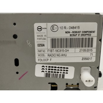 Recambio de sistema audio / radio cd para ford focus lim. 1.0 ecoboost cat referencia OEM IAM F1BT18C815GH  