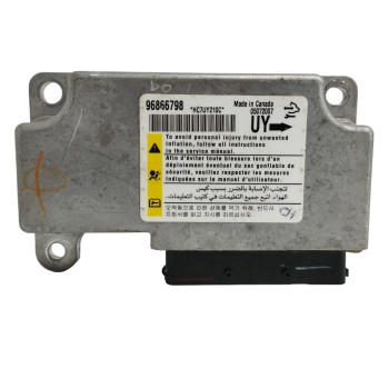 Recambio de centralita airbag para chevrolet captiva 2.0 diesel cat referencia OEM IAM 96866798  