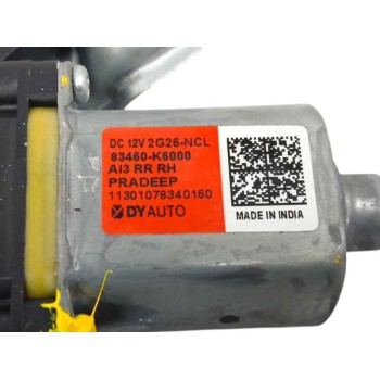 Recambio de elevalunas trasero derecho para hyundai i10 (ac3) 1.2 16v cat referencia OEM IAM 83460K6000  