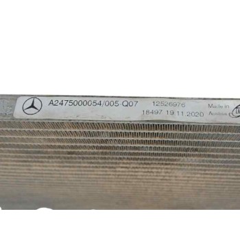 Recambio de condensador / radiador aire acondicionado para mercedes-benz gla (h247) gla 200 d (247.712) referencia OEM IAM A2475