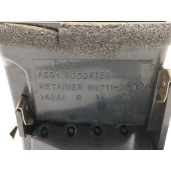 Recambio de rejilla aireadora para mitsubishi asx (ga0w) 1.8 di-d cat referencia OEM IAM 8030A158 LADO DERECHO 