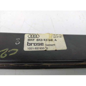 Recambio de elevalunas delantero izquierdo para audi a4 ber. (b8) 2.0 tdi referencia OEM IAM 8K0837461A 8K0959801A 
