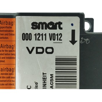 Recambio de centralita airbag para smart fortwo coupe 0.7 cc referencia OEM IAM 0001211V012  