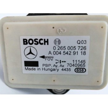 Recambio de sensor para mercedes-benz clase a (w169) 2.0 cdi cat referencia OEM IAM A0045429118 ESP 0265005726