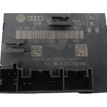 Recambio de modulo electronico para audi a7 sportback (4ga, 4gf) 3.0 tdi quattro referencia OEM IAM 4G8959795J 4G8959795G 