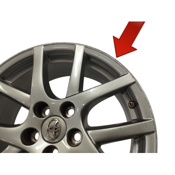 Recambio de llanta para toyota verso 1.6 16v cat referencia OEM IAM HL44471 17X7J OFF39 5H 5X115