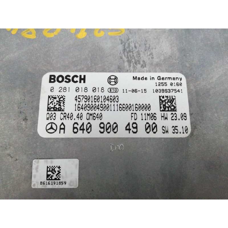 CENTRALITA MOTOR UCE 0281018018