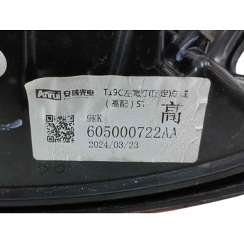 Recambio de piloto trasero izquierdo para omoda 5 1.6 tgdi referencia OEM IAM 605000722AA  