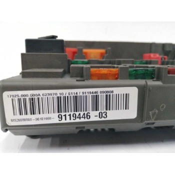 Recambio de caja reles / fusibles para bmw serie 1 berlina (e81/e87) 2.0 turbodiesel cat referencia OEM IAM 61149119446 9119446 
