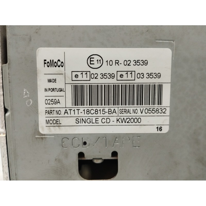 SISTEMA AUDIO / RADIO CD