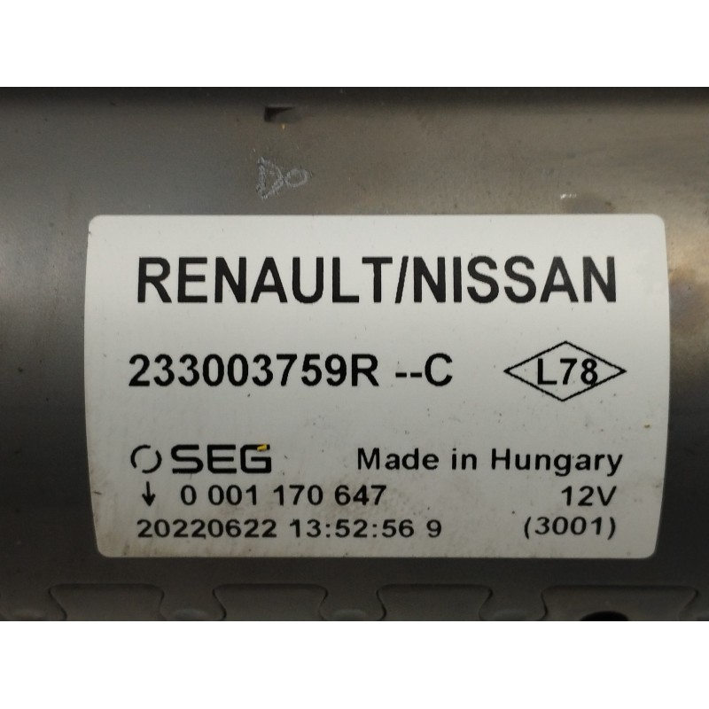 MOTOR ARRANQUE 0001170647