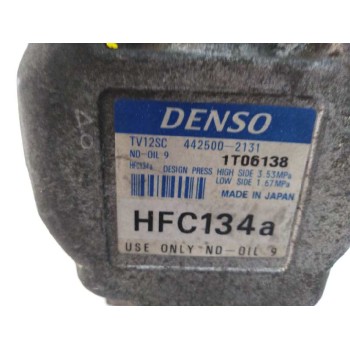 Recambio de compresor aire acondicionado para fiat brava (182) 1.6 16v cat referencia OEM IAM 46438576 4473000921 4425002131