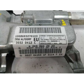 Recambio de airbag lateral delantero izquierdo para mercedes-benz clase c (w203) familiar 2.2 cdi cat referencia OEM IAM A203860