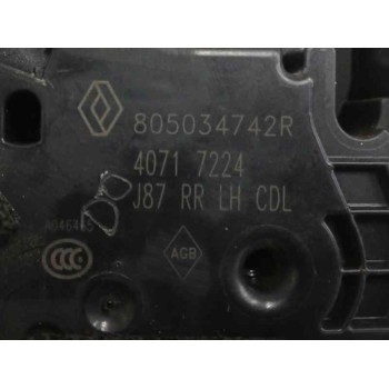 Recambio de cerradura puerta trasera izquierda para renault captur i ( j5 h5 ) 1.5 dci 110 referencia OEM IAM 805034742R  