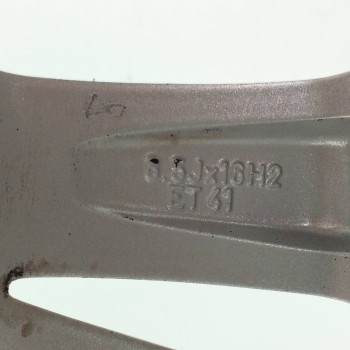 Recambio de llanta para saab 9-3 cabrio 1.8 cat referencia OEM IAM 12804095 6,5JX16H2 ET41 5H 5X110