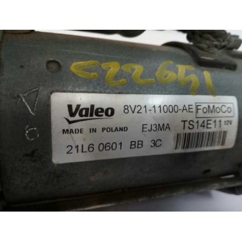 Recambio de motor arranque para ford transit courier 1.5 tdci cat referencia OEM IAM 8V2111000AE  