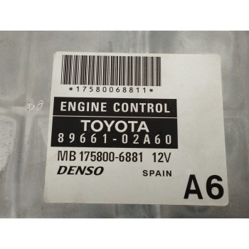 Recambio de centralita motor uce para toyota corolla (e12) 2.0 d-cat referencia OEM IAM 8966102A60 MB1758006881 