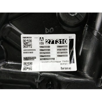 Recambio de elevalunas delantero derecho para mercedes-benz clase a sedán (v177) a 200 d (177.112) referencia OEM IAM A177720580