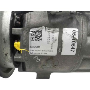Recambio de compresor aire acondicionado para renault scenic iii 1.5 dci diesel fap referencia OEM IAM Z0012593A  