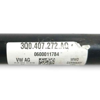 Recambio de transmision delantera derecha para volkswagen passat b8 (3g2, cb2) 1.4 tsi 150 cv referencia OEM IAM 3Q0407272AQ  