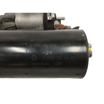 Recambio de motor arranque para mercedes-benz clase r (w251) 3.0 cdi cat referencia OEM IAM A0061519801 0001115096 