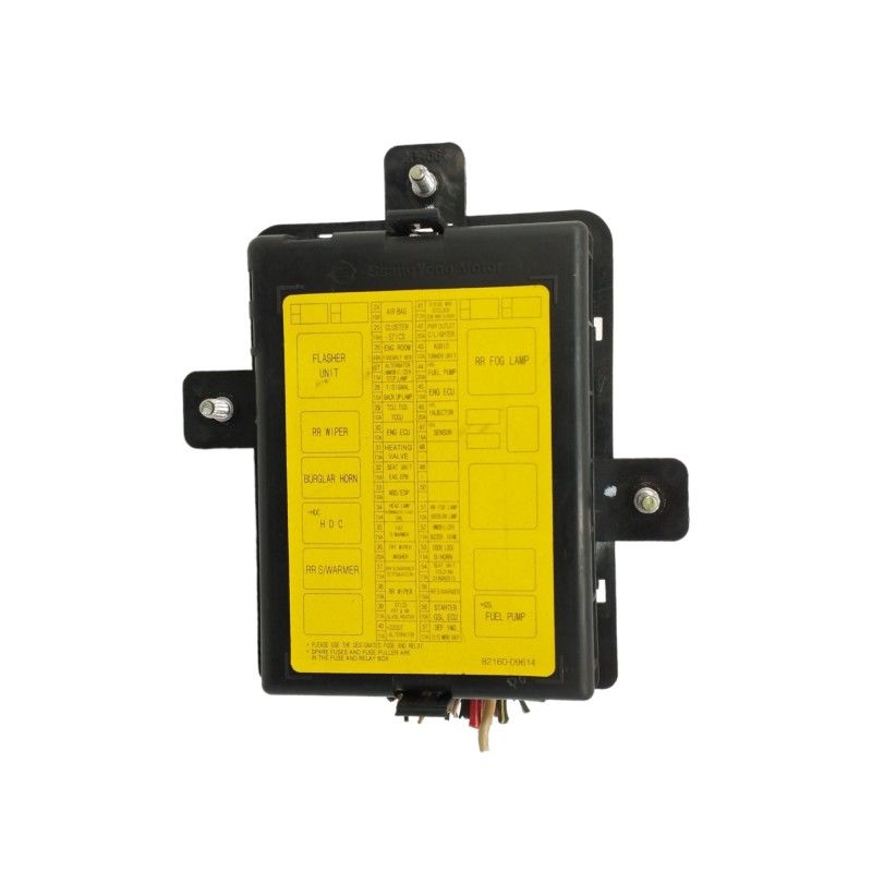 Recambio de caja reles / fusibles para ssangyong kyron 2.0 xdi 4x4 referencia OEM IAM 8216009614  