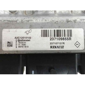 Recambio de centralita motor uce para renault captur i ( j5 h5 ) 1.5 dci 110 referencia OEM IAM 237109855R  