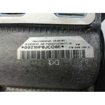 Recambio de airbag delantero derecho para volkswagen touran (1t1) 1.9 tdi referencia OEM IAM 1T0880204D  