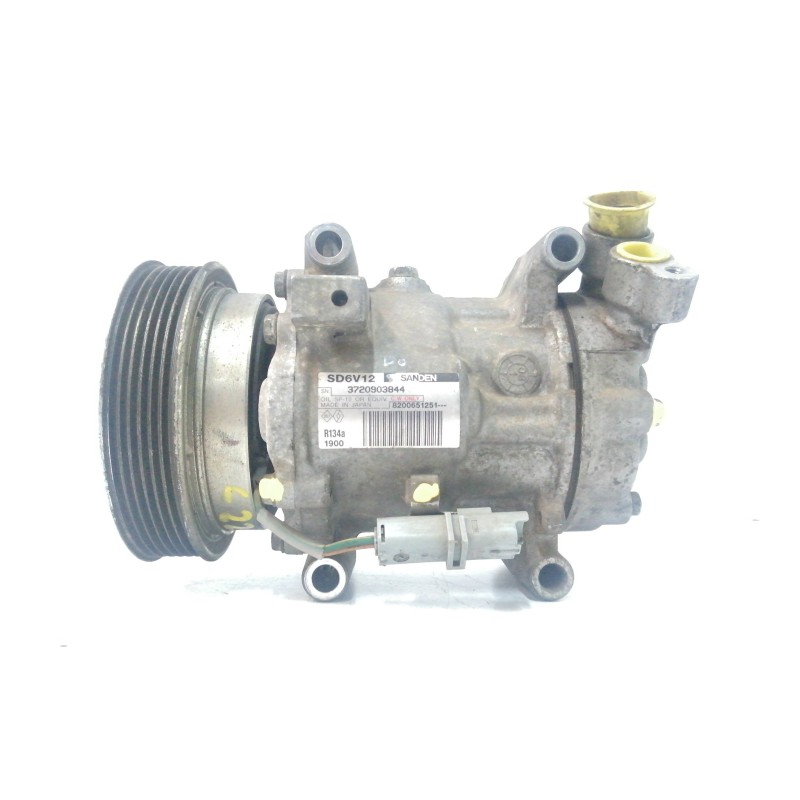 Recambio de compresor aire acondicionado para renault grand modus dynamique referencia OEM IAM 8200651251 3720903844 