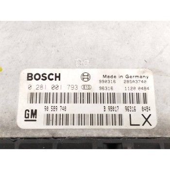 Recambio de centralita motor uce para opel frontera b 2.2 16v dti referencia OEM IAM 90589740 0281001793 