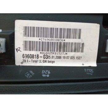 Recambio de salpicadero para bmw serie 5 berlina (e60) 2.0 16v diesel referencia OEM IAM 6960818 51456960818 