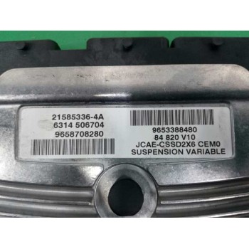 Recambio de centralita suspension para citroën c6 (td_) 2.7 hdi referencia OEM IAM 9658708280 215853364A 