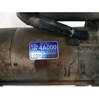 Recambio de motor arranque para hyundai h 1 h 1 furg.caja cerr.c. puerta referencia OEM IAM 361004A000 TM000A23601 