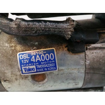 Recambio de motor arranque para hyundai h 1 h 1 furg.caja cerr.c. puerta referencia OEM IAM 361004A000 TM000A23601 