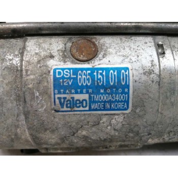 Recambio de motor arranque para ssangyong kyron 200 xdi 2wd referencia OEM IAM 6651510101 TM000A34001 