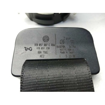 Recambio de cinturon seguridad trasero central para volkswagen touran (1t1) 1.9 tdi referencia OEM IAM 1T0857807C  