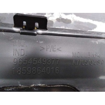Recambio de paragolpes trasero para peugeot 207 1.6 16v referencia OEM IAM 9654549377  