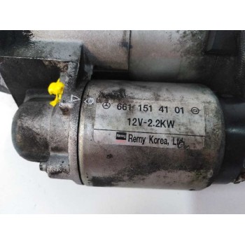Recambio de motor arranque para ssangyong rodius 2.7 turbodiesel cat referencia OEM IAM 6611514101  