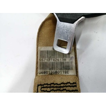 Recambio de cinturon seguridad trasero central para bmw serie 5 berlina (e60) 2.0 16v diesel referencia OEM IAM S5712742613M  