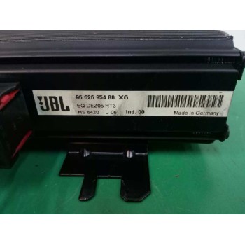 Recambio de sistema audio / radio cd para citroën c6 (td_) 2.7 hdi referencia OEM IAM 9662695480 AMPLIFICADOR 
