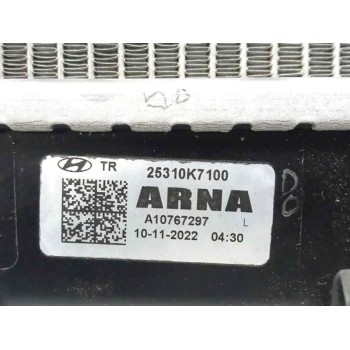 Recambio de radiador agua para hyundai i10 (ac3) 1.2 16v cat referencia OEM IAM 25310K7100  
