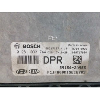 Recambio de centralita motor uce para kia optima 1.7 crdi cat referencia OEM IAM 391502A955 0281033744 