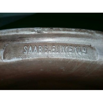 Recambio de llanta para saab 9-3 berlina 2.2 tid referencia OEM IAM 4779252 5JX15X49 SAAB6.5JX15X49