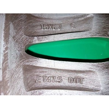 Recambio de llanta para ford ka+ ultimate referencia OEM IAM G1B51007AA 15X6J ET47,5 G1B51007AA