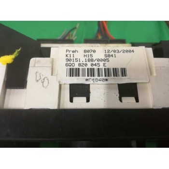 Recambio de mando calefaccion / aire acondicionado para volkswagen polo (9n1) trendline referencia OEM IAM 6Q0820045E  