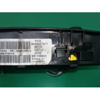 Recambio de mando climatizador para peugeot 307 break/sw (s2) 1.6 hdi fap cat (9hz / dv6ted4) referencia OEM IAM 9646627977  